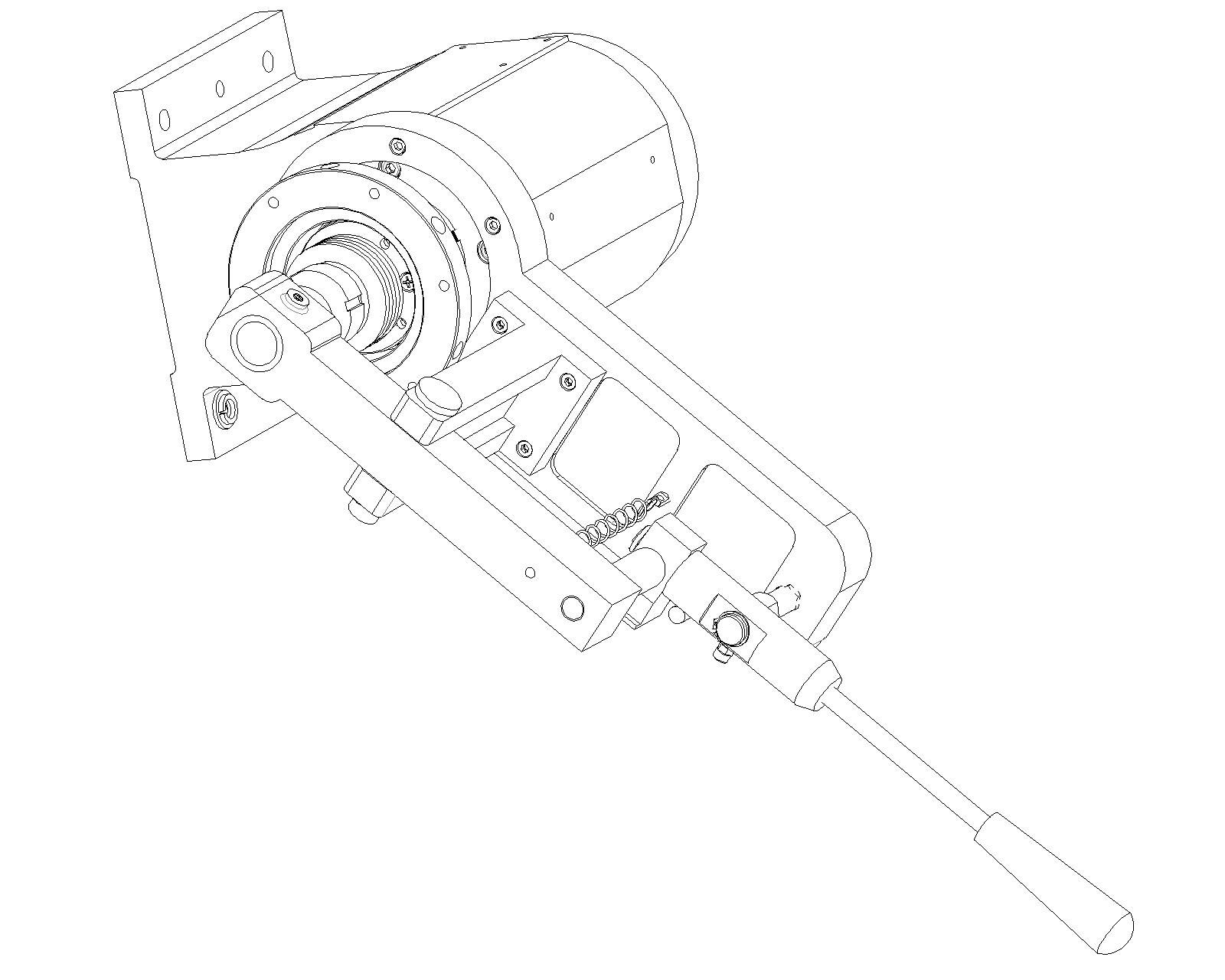一种车床用工件快速夹紧机构